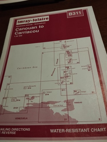 Carte marine imray b311 - imray,