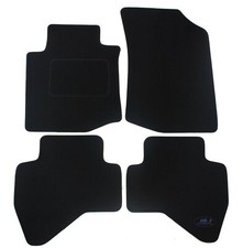 Tapis De Sol Velours Sur Mesure Pour Toyota Aygo 2005-2013 4-Pcs Noir