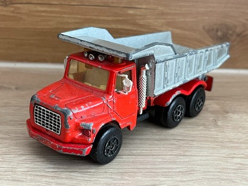 Camion benne rouge majorette - rouge,