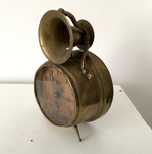 Réveil ancien cloche - à,