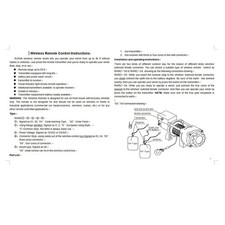 Télécommande contrôleur sans fil 12V 24V pour treuil électrique et camions d