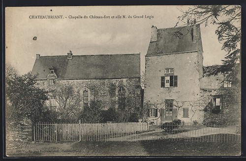 Cpa châteaubriant chapelle - châteaubriant,,