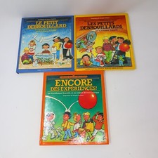 Lot 3 Les Petits Débrouillard Professeur Scientifix Livres Enfants Science 80s