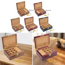Coffret à bijoux en bois avec
