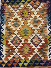 Super Kelim Kilim Afghan Tapis Orientaux (90 X 60 Cm) Tissé À La Main Top