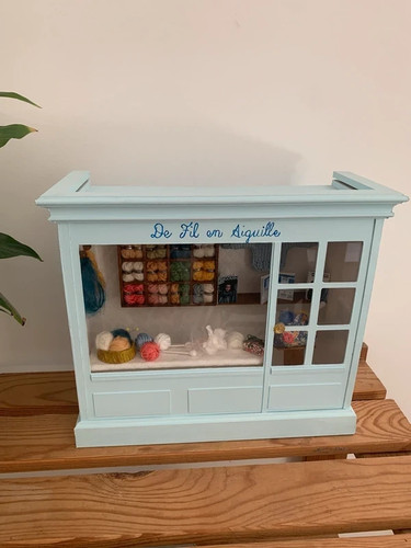Superbe vitrine bois - vitrine,