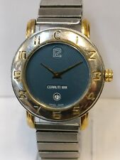 CERRUTI 1881 QUARTZ BLUE DIAL 251.019/059 SWISS UNISEX ADULTS FULL WORKING