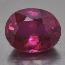 NATURAL RUBY CT. 2.74 OVAL BLISTER SHAPE