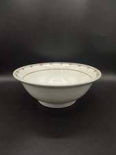 Antique salad bowl, Ceranord, St Amand, Parame model, floral decor