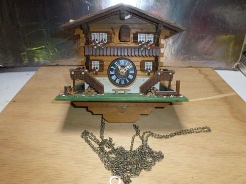 Pendule coucou suisse lotscher - coucou,