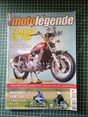 Ag158 moto légende - ag158, 2004