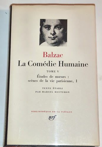 Livre pléiade balzac la - balzac,