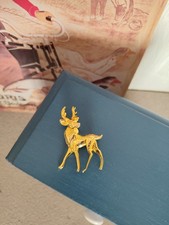 Superbe Broche Vintage "Cerf