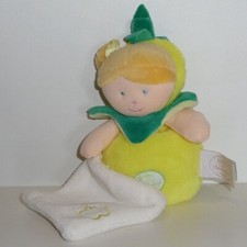 Doudou Poupée Doudou et Compagnie - les Douillettes - Pomme