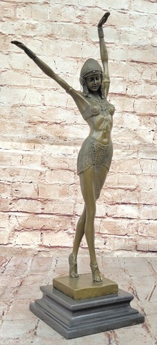 Sculpture bronze signée - sculpture, en