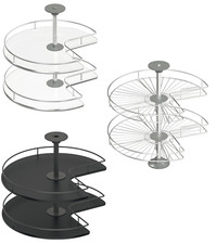 Häfele Placard D'Angle Raccords Rotatifs Armoire Küchen Manège Dreiviertelkreis