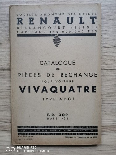 Renault vivaquatre catalogue - renault,