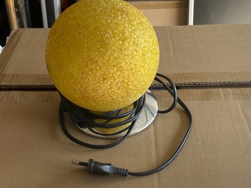 Vintage lampe boule orange - lampe,