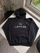Vintage Lexus Japan Auto Racing Hoodie 00s Size M Embroidered Big Logo Y2K