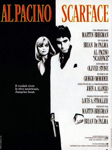 Scarface affiche de - -, cinéma