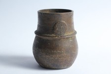 Ancien pot bronze cire perdue
