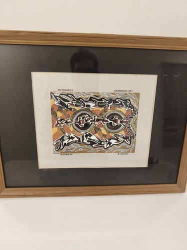 Ancien cadre art aborigène