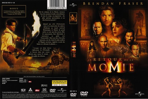 Retour momie dvd - la,