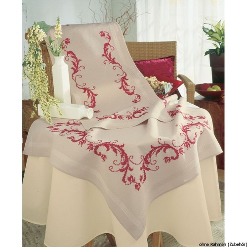 Nappe vervaco bordeaux - vervaco, "bordeaux