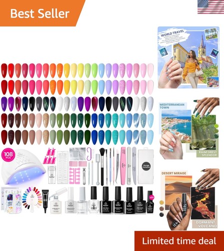 Luxury 108 piece gel - 108-piece, art