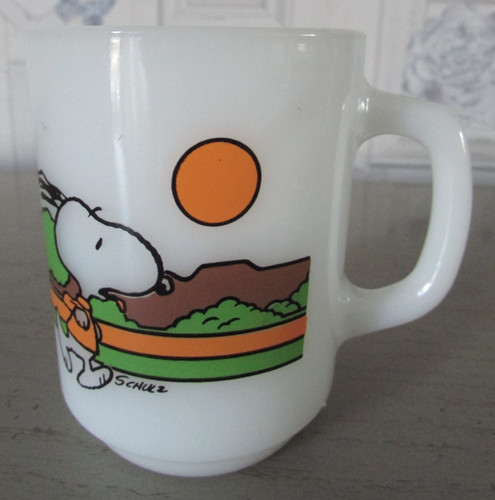 Mug tasse verre - verre, snoopy