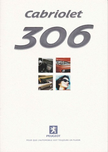 Catalogue brochure peugeot 306 - catalogue,