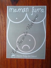 Publicité OEUVRE BELGE CANCER