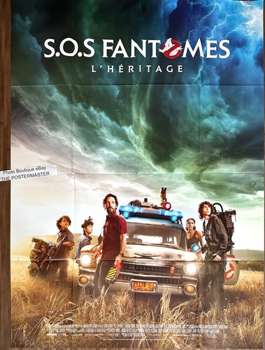 Affiche cinéma sos fantomes - cinéma,