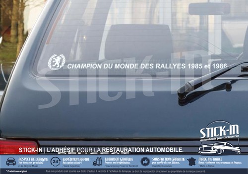 Autocollant sticker champion - autocollant,