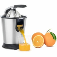 H.KOENIG Presse-agrumes Electrique Inox Jus Orange, Citron, Bras Articulé, AGR80