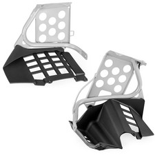 Heel Guards Footrest For Yamaha 1990-2006 Banshee 350 YFZ350 LH & RH Nerf Bars