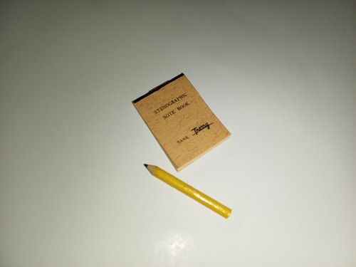 Bloc sténo crayon la - bloc,