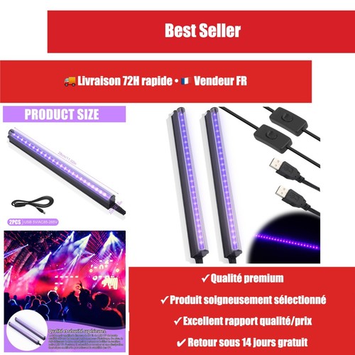 Lumière noire led usb - lumière,