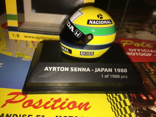 Helmet senna japan 1988 - senna,