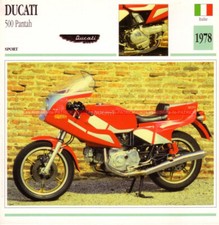 DUCATI Pantah 500 1978 : Fiche