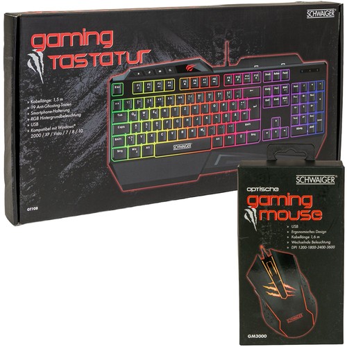 Schwaiger pack gaming - pack, pc