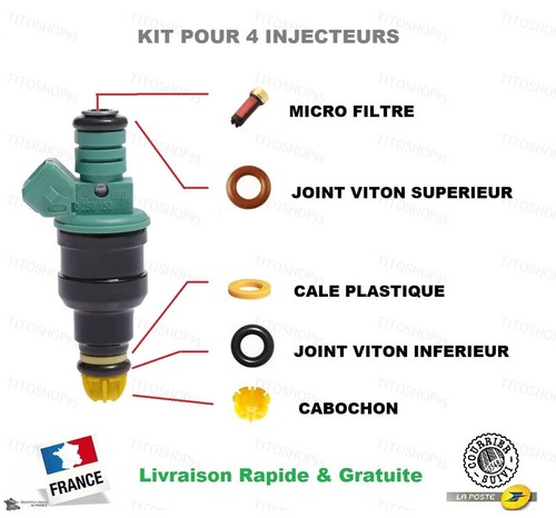 Kit rénovation injecteurs - 4,
