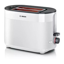 Toaster - BOSCH - TAT2M121 MyMoment - Blanc - 2 tranches - centrage automatique 