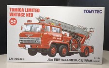 Camion D'Incendie Échelle TOMY TEC Hino TC343, 1980 El Tomica
