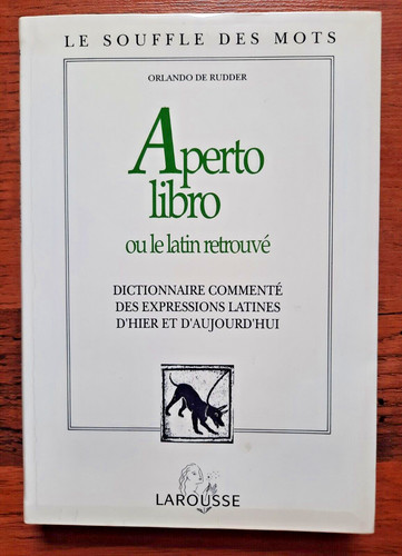 Latin dictionnaire commenté - latin,