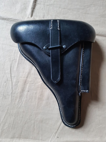 Etui holster p38 cuir noir - holster,