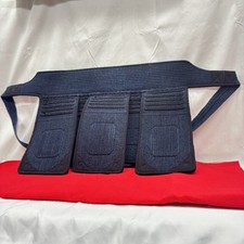 【T11】Kendo Hand-stitched style  Tare Bogu  Japanese Martial  Armor Used