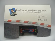 RARE F1 Formula-1 racing car BP France Philippe ALLIOT advertising diorama