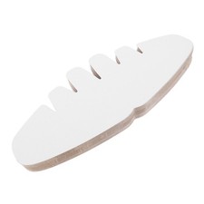  Lot de 50 inserts en carton pour casquette de baseball, double face, blanc,