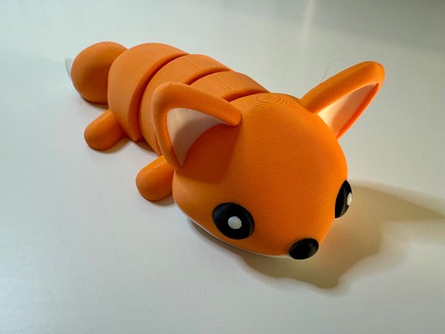Renard flexible imprimé 3d - flexible,